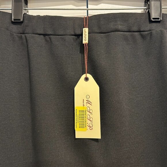 MSSP Max Studio Specialty Projects Black Skirt Women’s size M - Picture 8 of 8